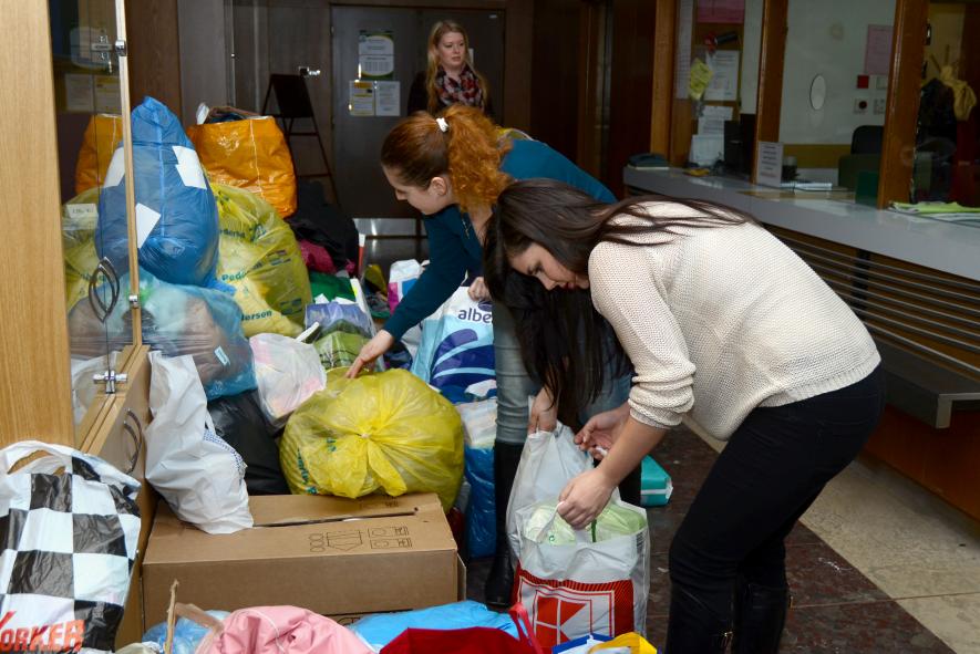Sbírka na pomoc Ukrajině naplnila dvě dodávky
