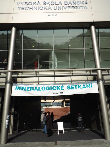 Jarní Mineralogické setkání na VŠB-TUO