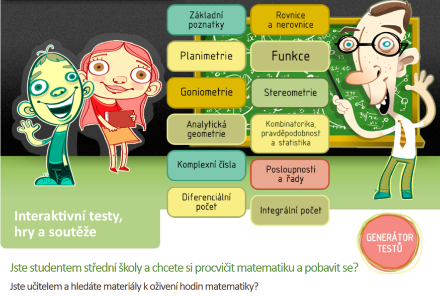 Projekt Matematika s radostí získal cenu společnosti European Schoolnet