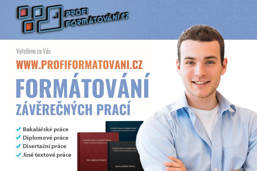 Formátování a úprava bakalářské práce, diplomové práce a ostatních textů