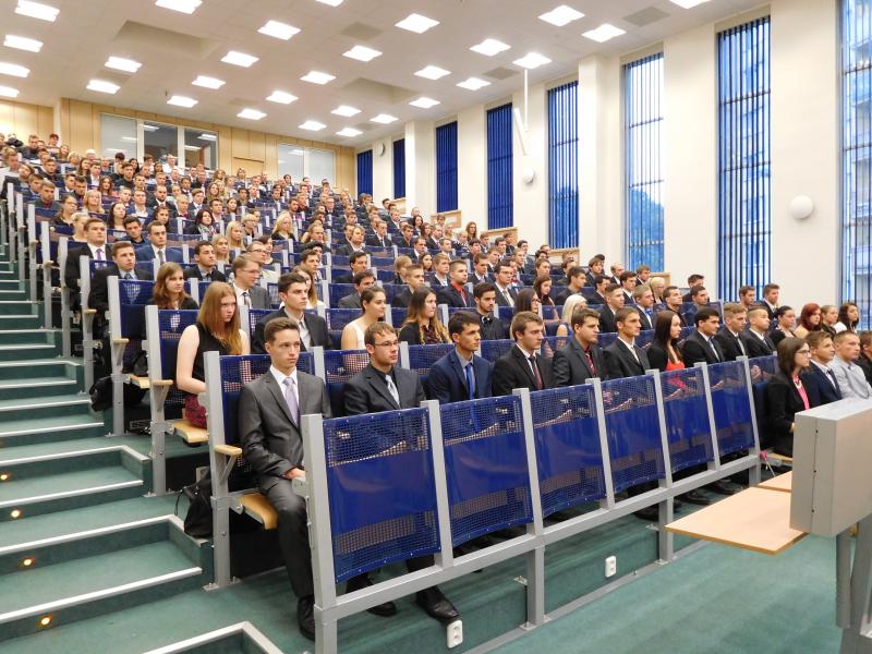 Slavnostní zasedání vědecké rady FBI VŠB-TU Ostrava k příležitosti Imatrikulace