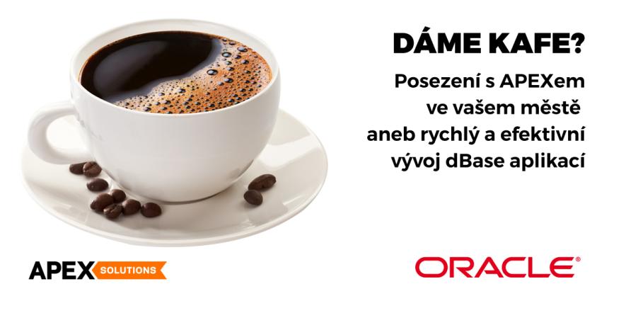 Pozvánka na APEX kafe v Ostravě 16.3 na FEI VŠB-TUO