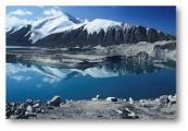 Výstava 10 let výzkumu nebezpečných jezer v Kyrgyzstánu