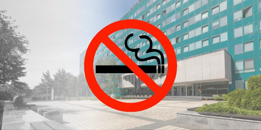 Zákaz kouření v areálu VŠB-TUO