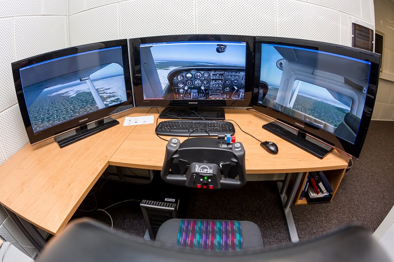 Rozvoj leteckých simulátorů na Institutu dopravy