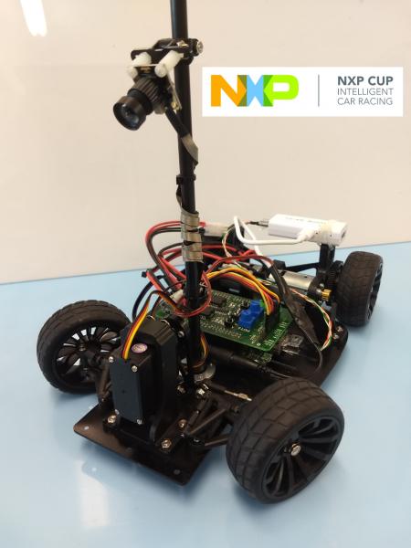 NXP CUP soutěž v autonomním řízení modelů vozidel