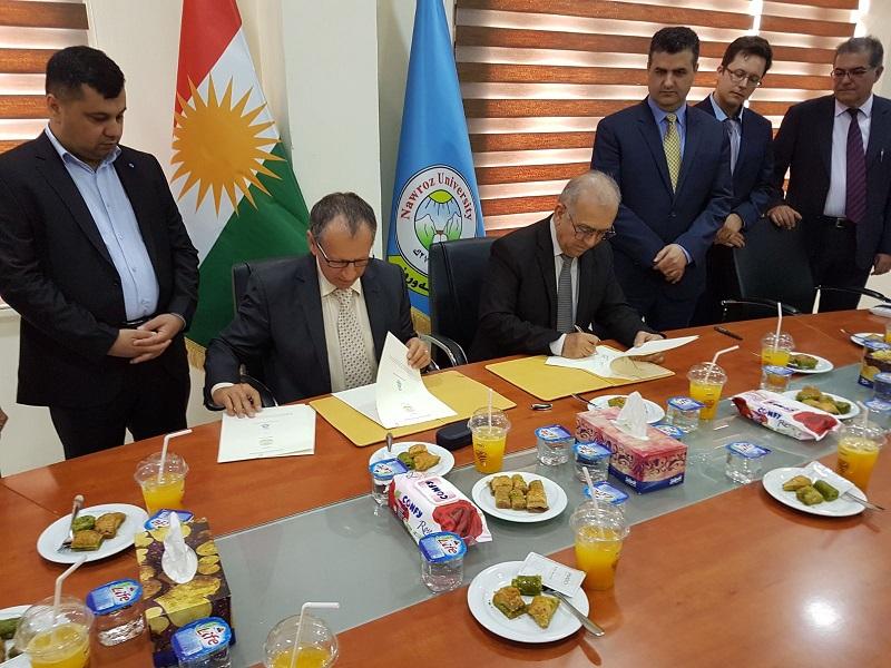 Naše univerzita navázala novou spolupráci s Nawroz University z Kurdistánu