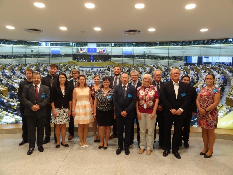 Vedení univerzity navštívilo na pozvání europoslankyně Sehnalové Brusel