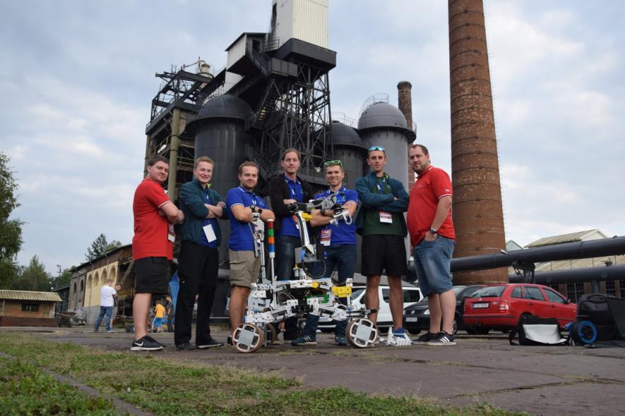 Úspěch doktorandů a studentů na European Rover Challenge 2018