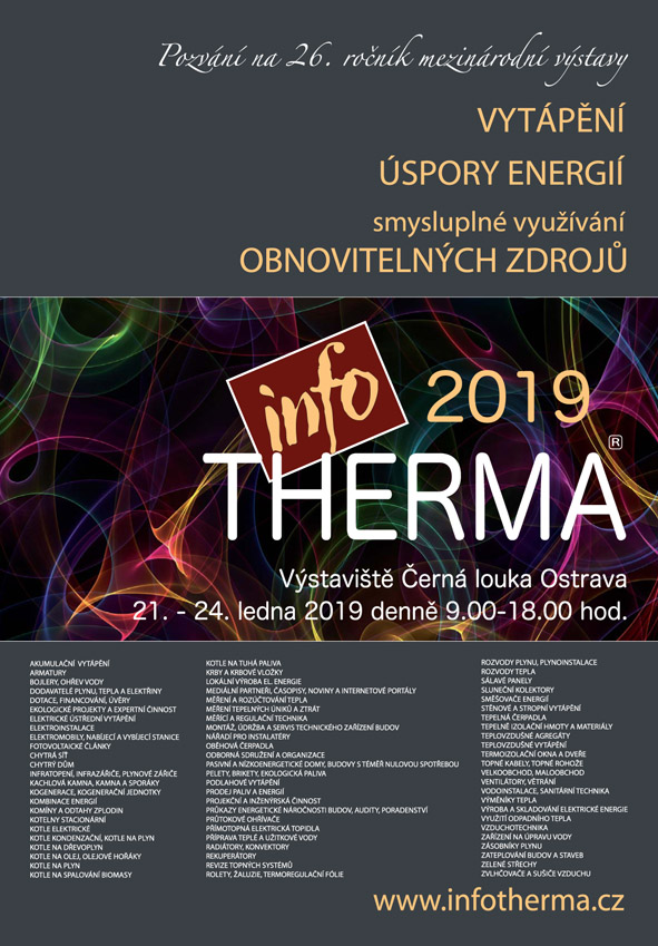 26. ročník mezinárodní výstavy Infotherma 2019