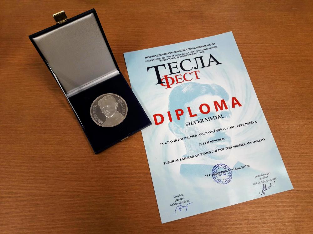 Stříbrná medaile na TESLA Fest 2018 pro Fakultu strojní
