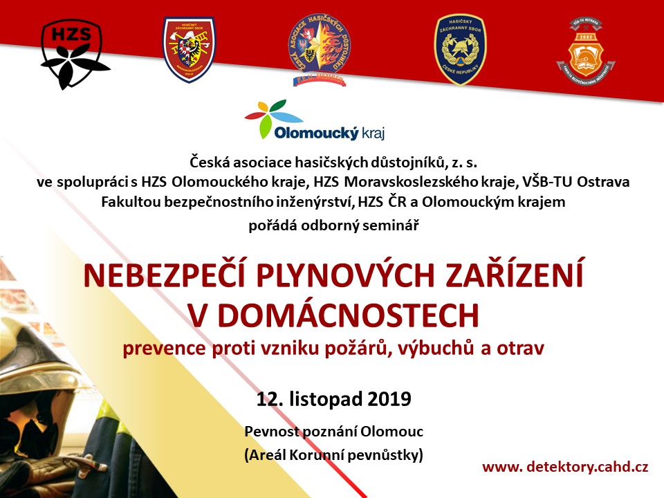 Seminář "Nebezpečí plynových zařízení v domácnostech"