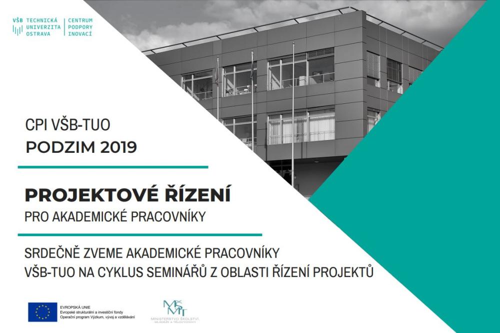 Semináře - Projektové řízení pro akademické pracovníky