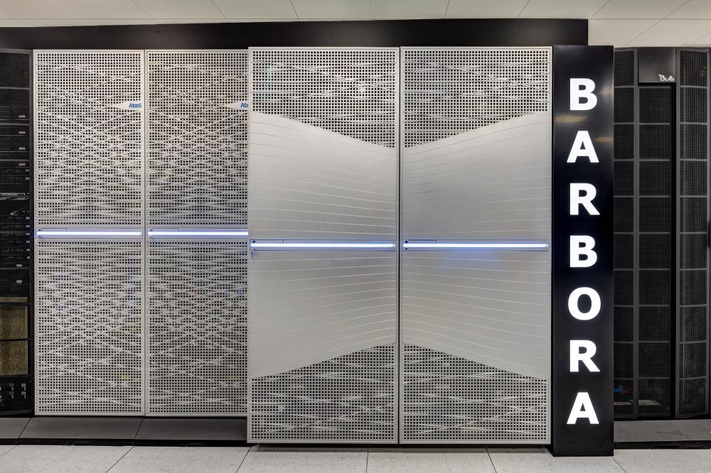 The new supercomputer in Ostrava is called Barbora