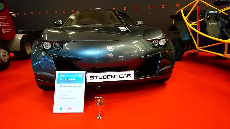 The International Engineering Fair appreciated the StudentCar VŠB-TUO project 