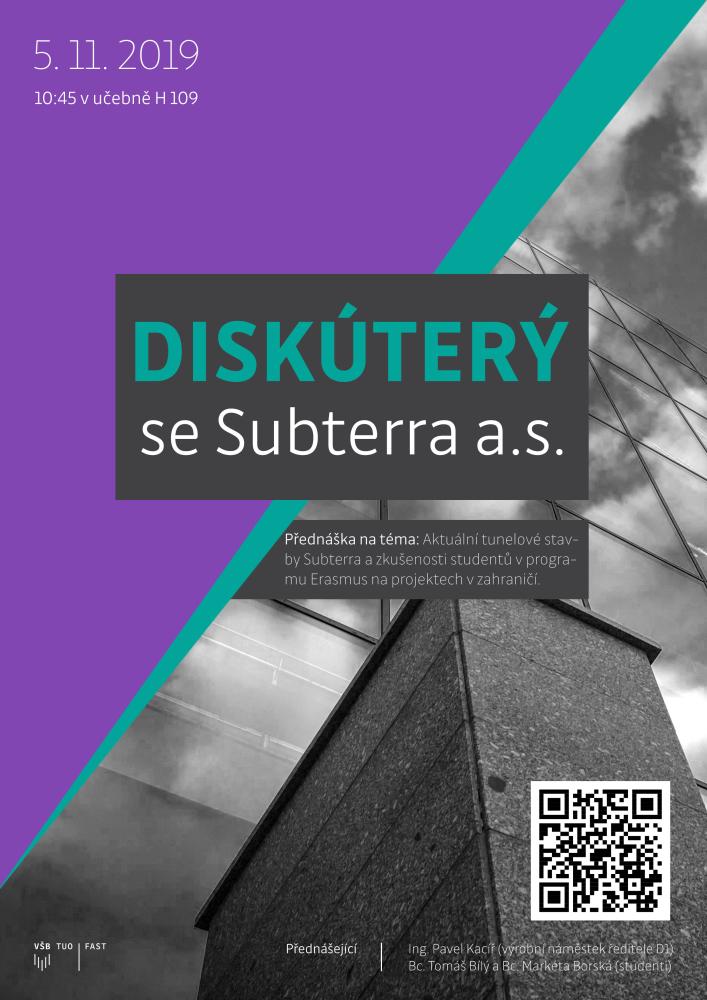 Diskúterý se Subterra a.s.