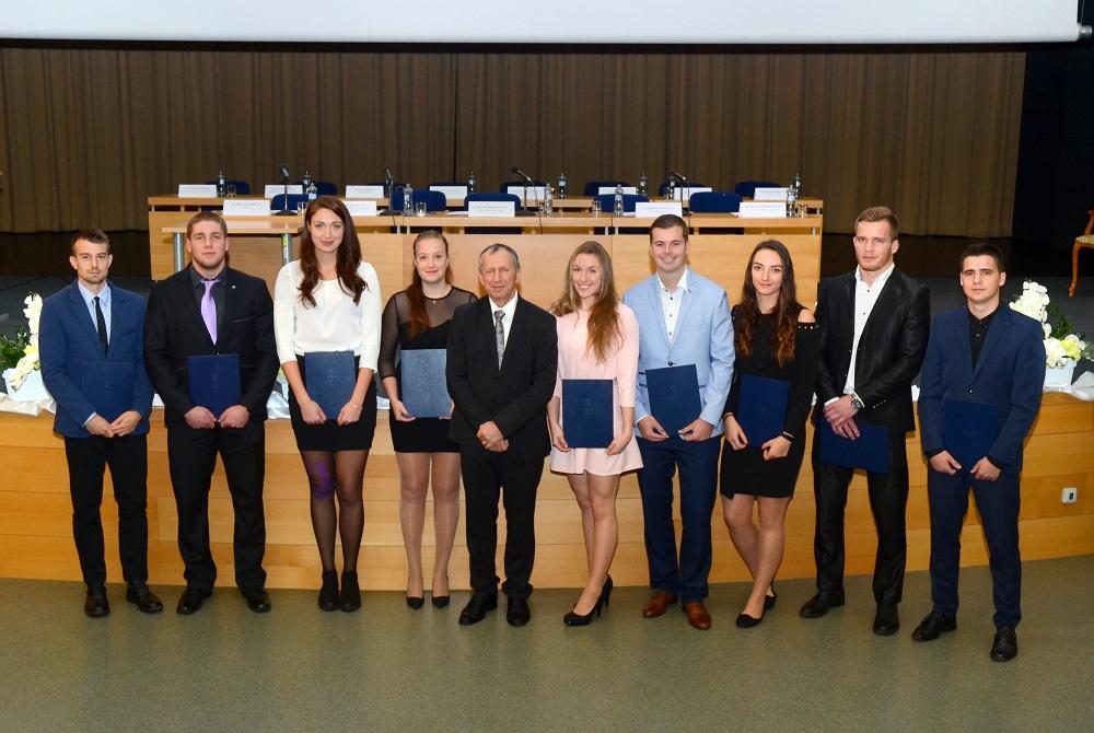 Desítka nejlepších sportovců-studentů VŠB-TUO za akademický rok  2018/19