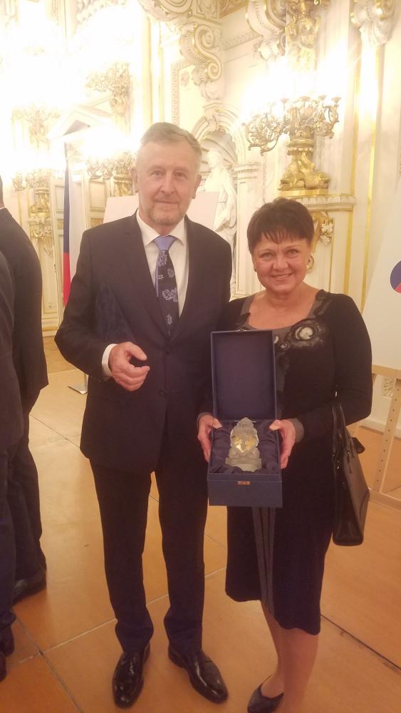 VŠB-TUO získala Národní cenu České republiky za společenskou odpovědnost 