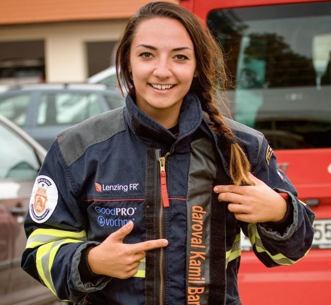 „Už na střední škole jsem věděla, že půjdu studovat FBI na VŠB-TUO,“ říká reprezentantka univerzity v požárním sportu a TFA Kateřina Vodičková