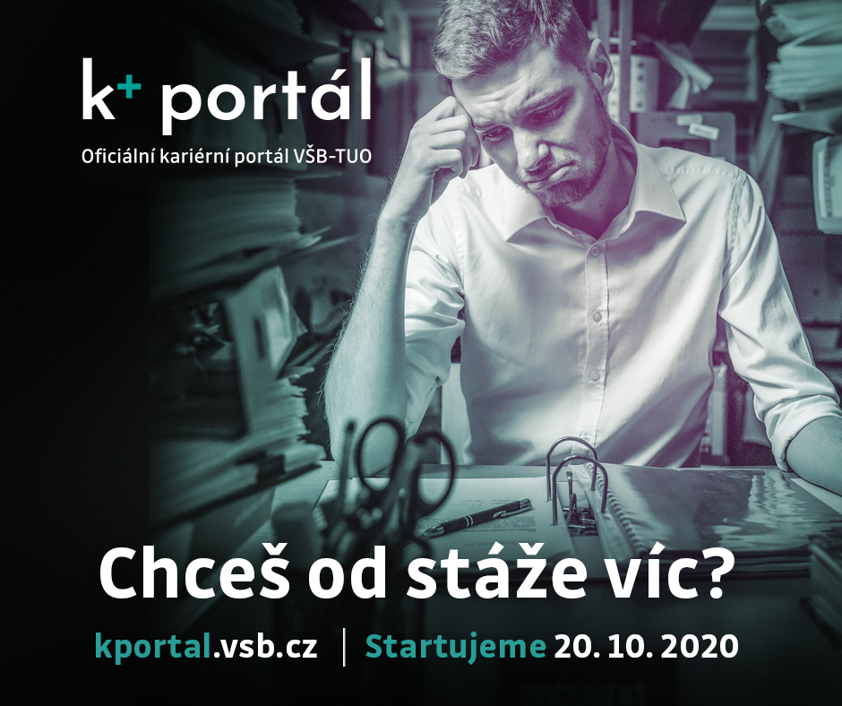 k+ portál: První kariérní portál VŠB-TUO je tady!