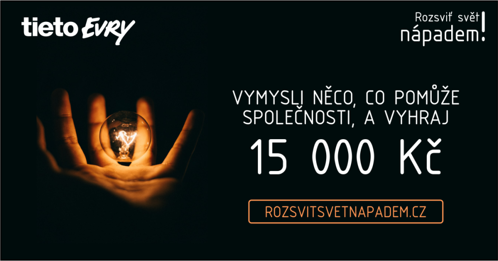 Soutěž Tieto EVRY - Rozsviť svět nápadem