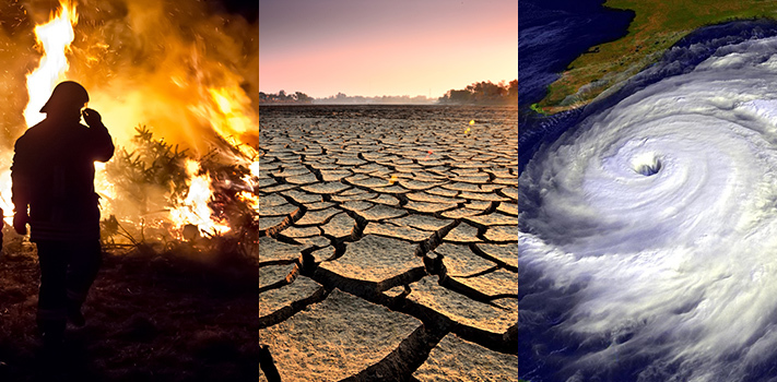 Klimatická změna a přírodní katastrofy