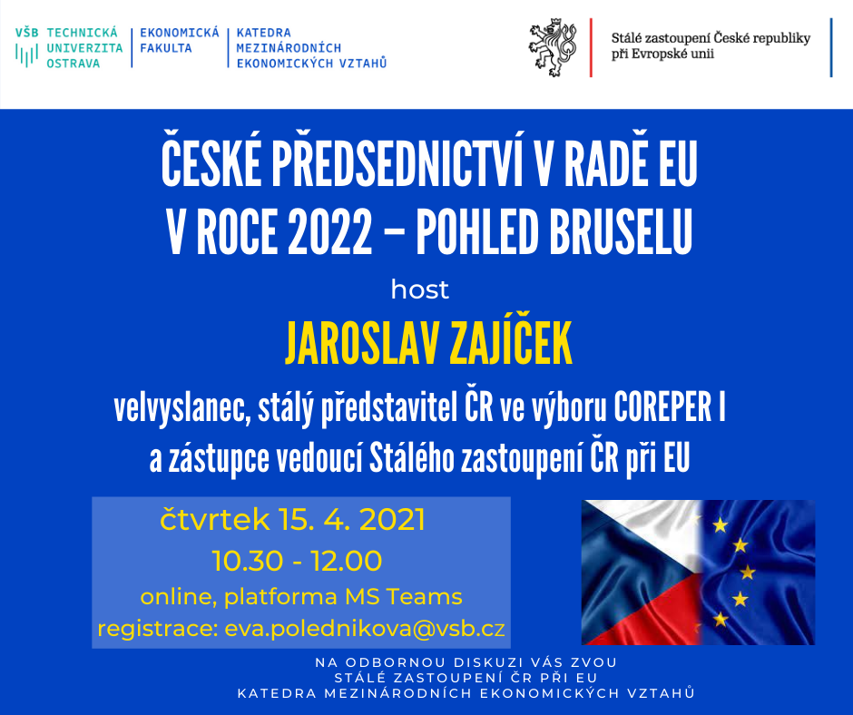 České předsednictví v Radě EU v roce 2022 - pohled Bruselu 