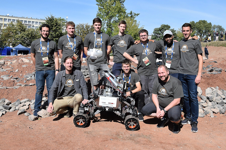 Úspěch na soutěži European Rover Challenge 2019