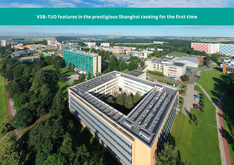 VSB-TUO features in the prestigious Shanghai ranking for the first time