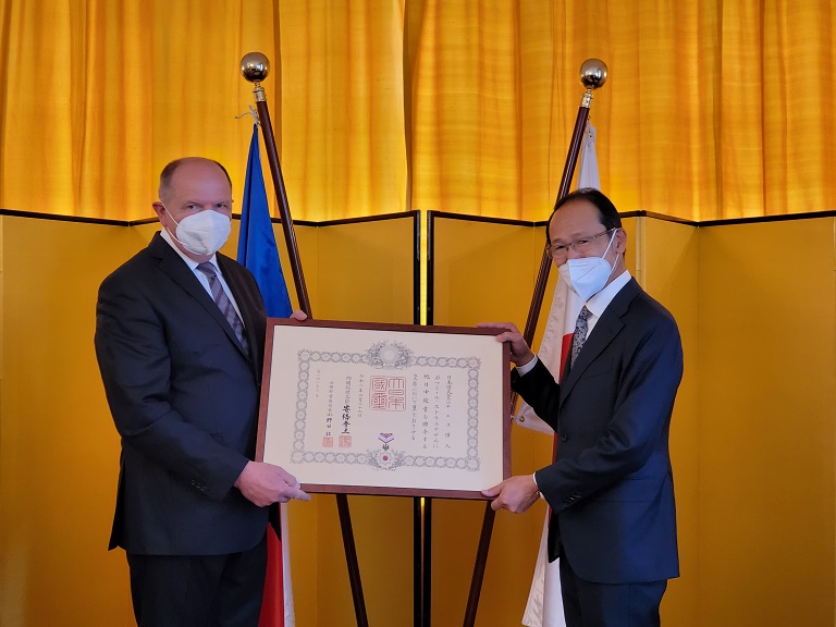 Japonský velvyslanec Suzuki navštívil VŠB – Technickou univerzitu Ostrava