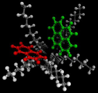 Magnetický práškový nanosorbent