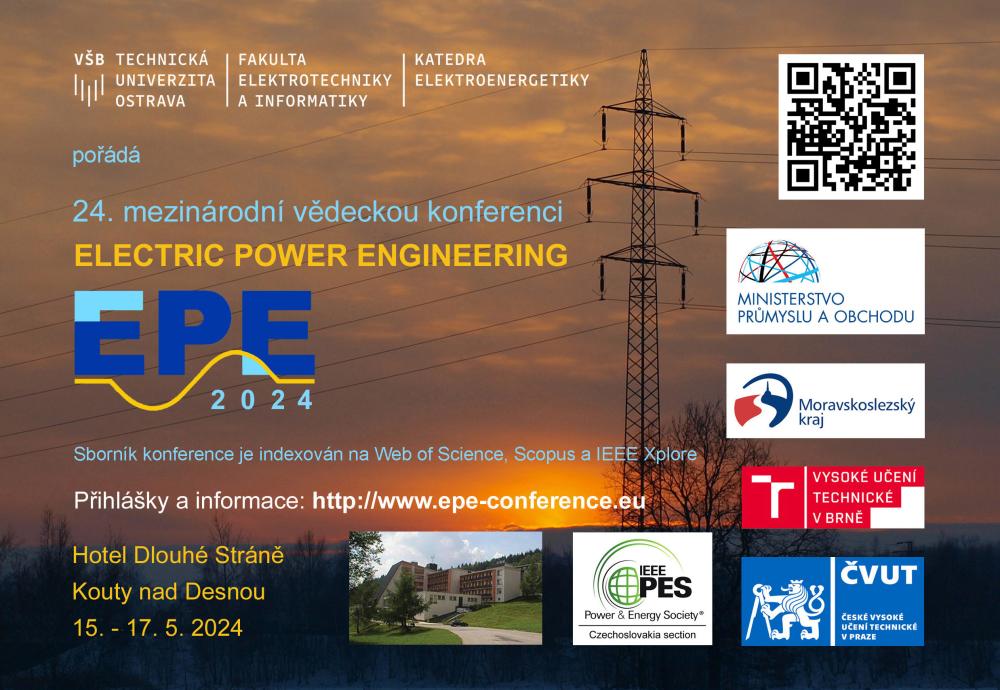 24th International Scientific Conference on Electric Power Engineering (EPE)