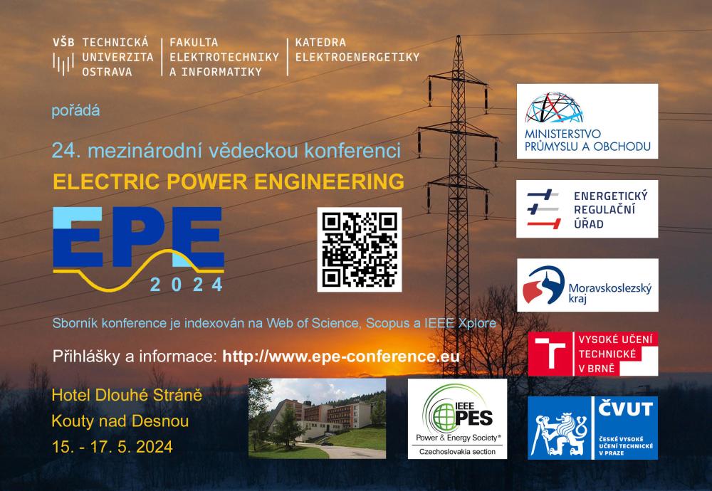 24th International Scientific Conference on Electric Power Engineering (EPE)