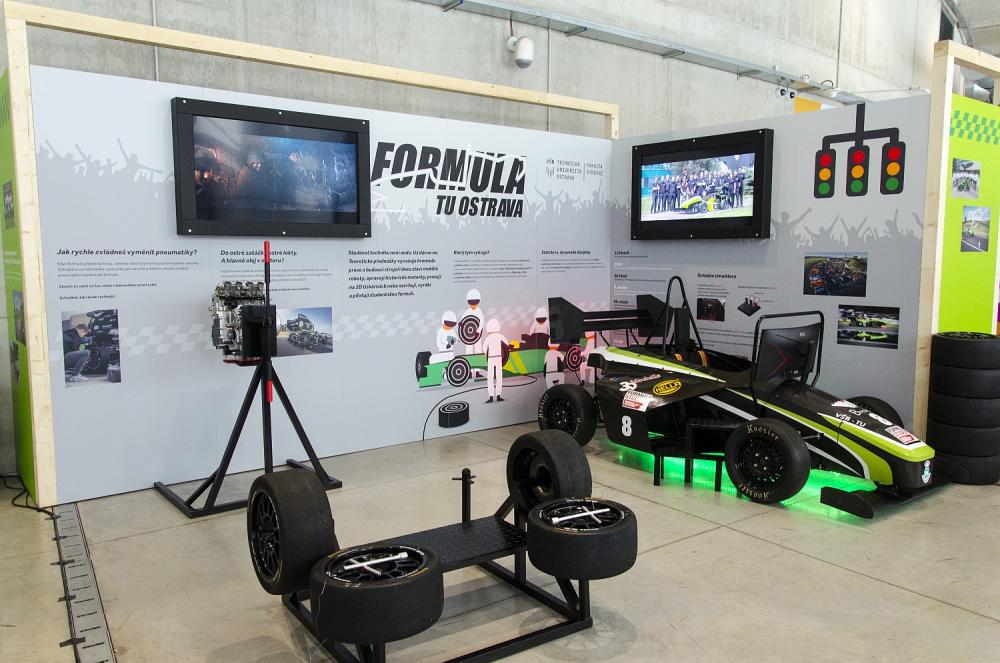 Expozice Formula Student Ostrava