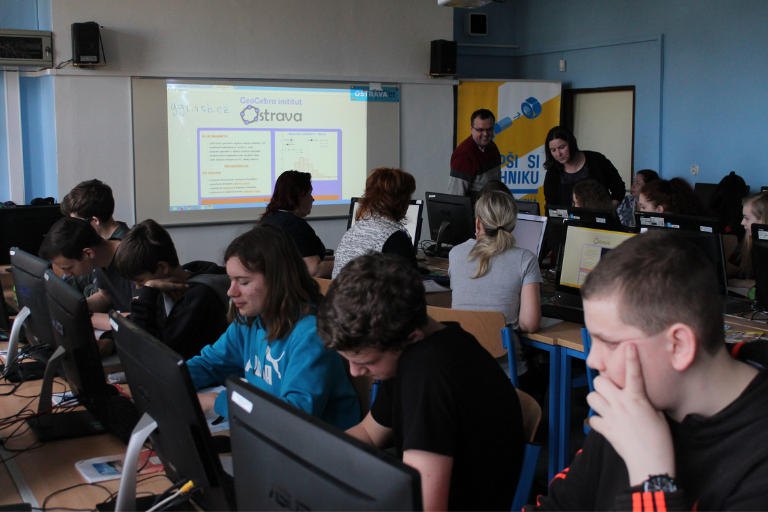 GeoGebra Institut Ostrava: Chceme studentům zatraktivnit matematiku
