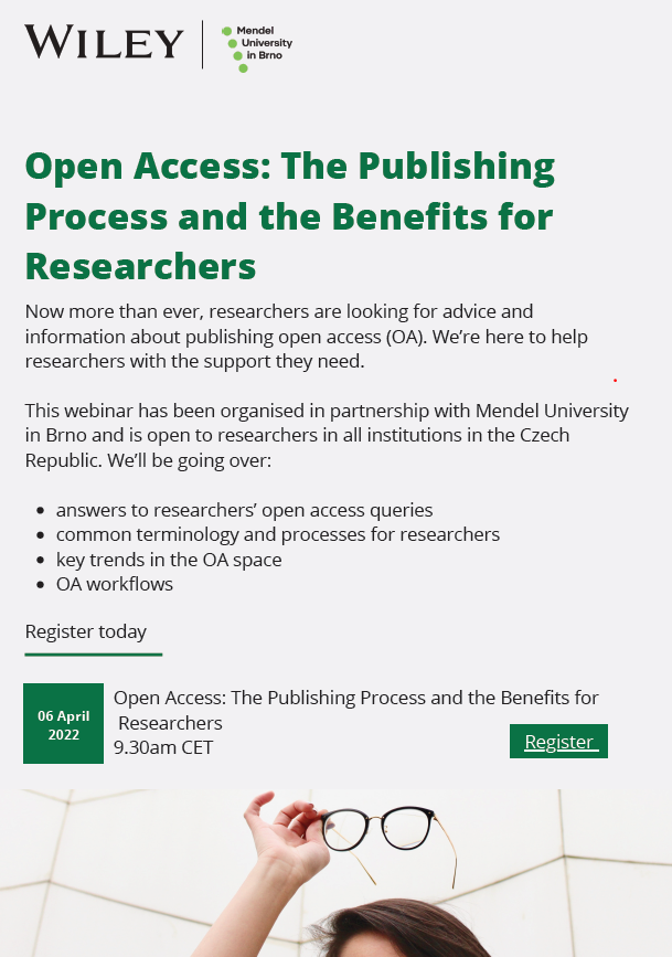 Wiley - Open Access: The Publishing Process and the Benefits for Researchers