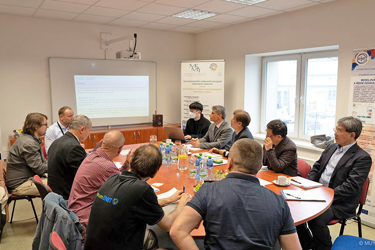 Návštěva delegace zástupců výzkumných organizací z Korejské republiky 