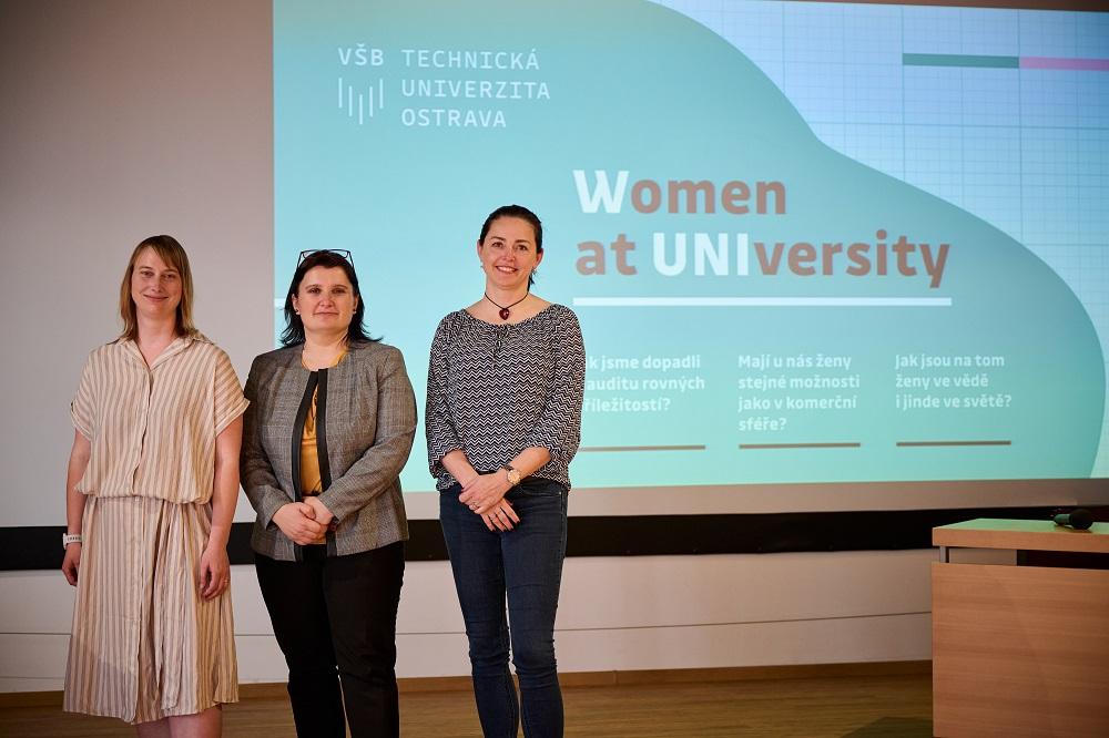 Na VŠB-TUO proběhla diskuzní akce Women at UNIversity