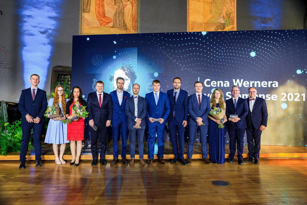 Slavnostní vyhlášení laureátů Ceny Wernera von Siemense pro rok 2021