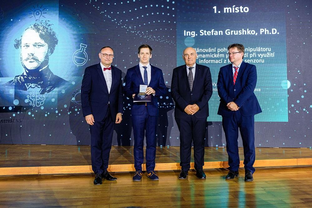 Na Katedře robotiky slaví další Cenu Wernera von Siemense