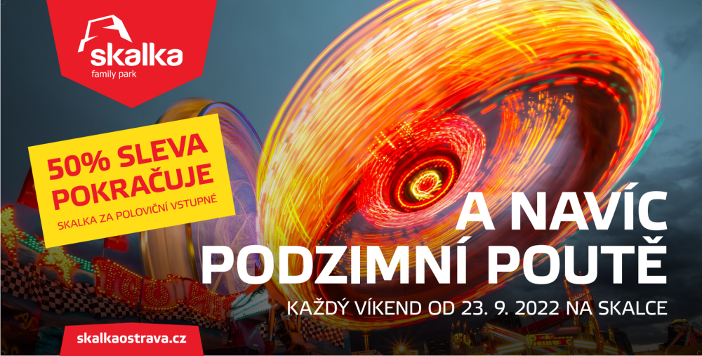 Skalka - poloviční vstupné i na podzim 