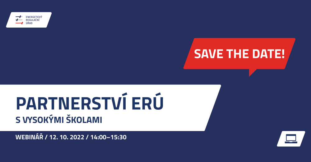 Webinář ERÚ: Spolupráce ERÚ s vysokými školami a univerzitami v ČR 