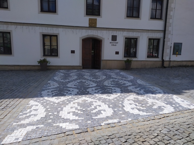 The Brocade Pavement in Rýmařov Is the Work of a Graduate from the Faculty of Civil Engineering
