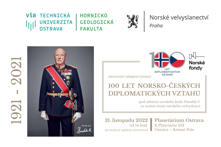 Ostrava Planetarium hosts the opening of an exhibition celebrating Norwegian-Czech diplomatic relations
