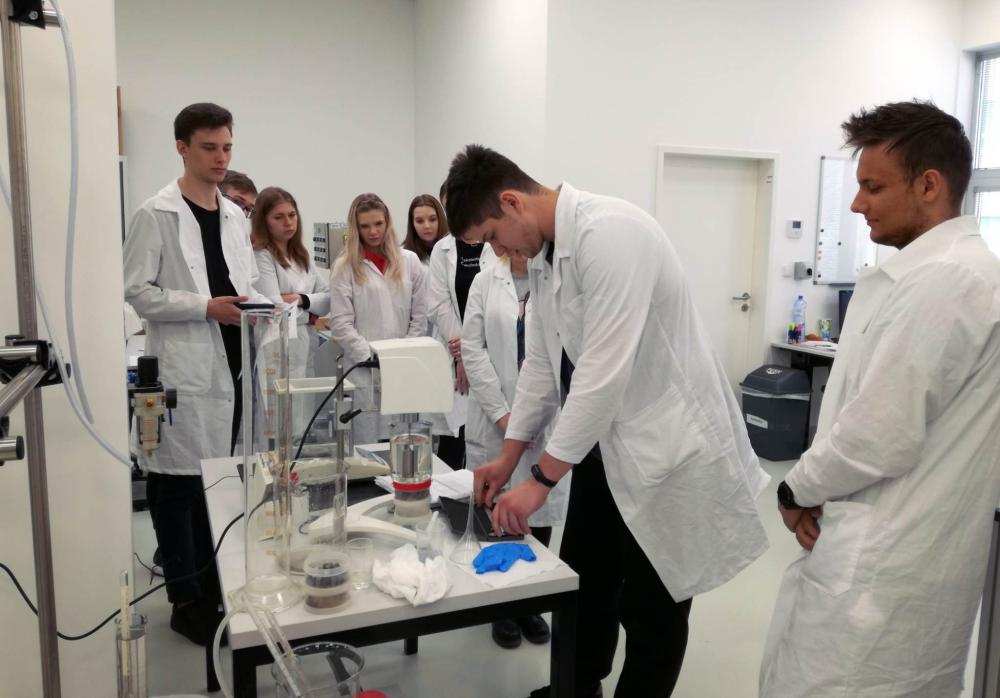 Návštěva studentů ze středních škol z Polska