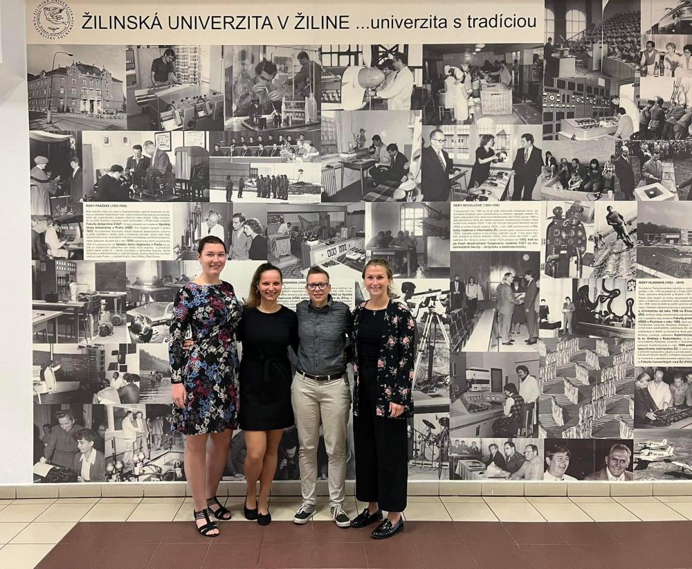 Účast studentů na konferenci k projektu R-PLAN