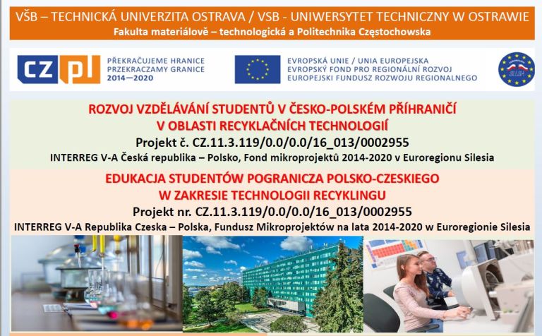 Rozvoj vzdělávání studentů v česko-polském příhraničí v oblasti recyklačních technologií