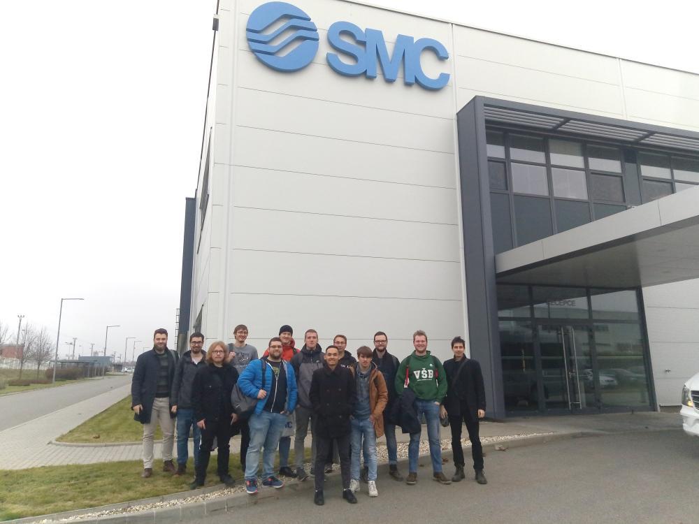 Exkurze SMC Industrial Automation CZ 