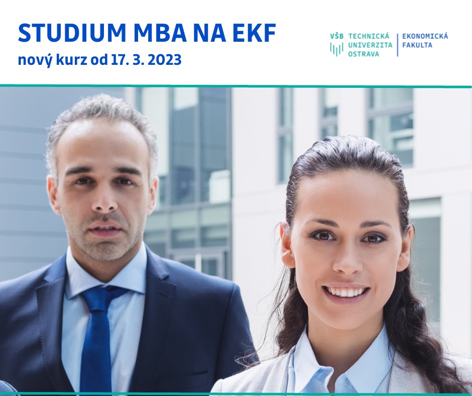 MBA studium na EKF se slevou 50 % !!! 