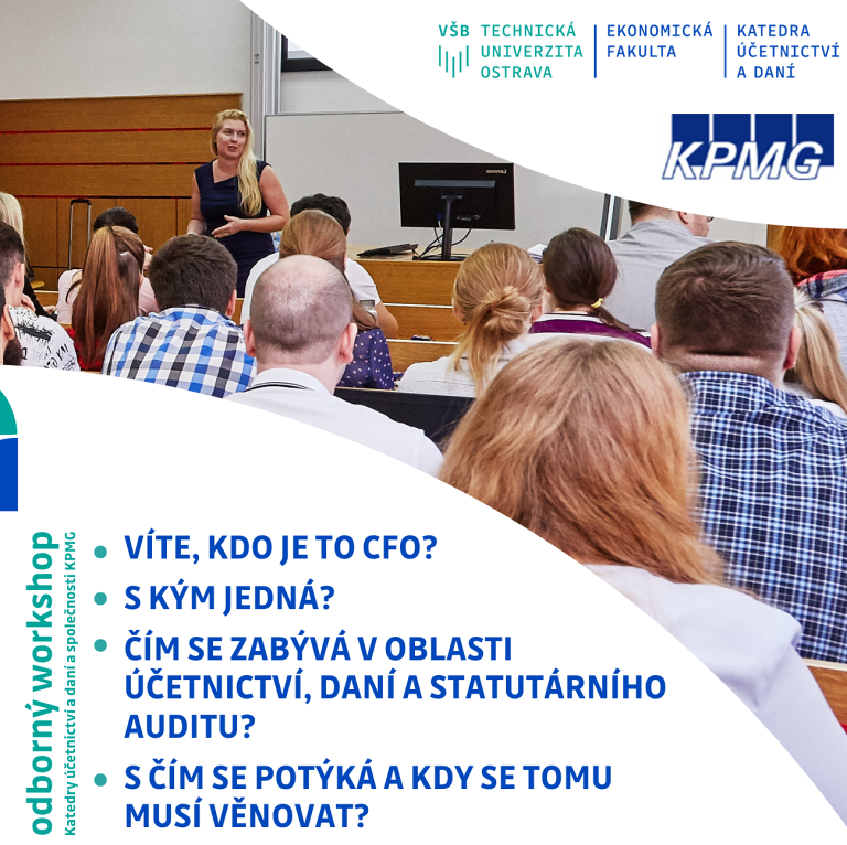 Odborný workshop KPMG na téma CFO